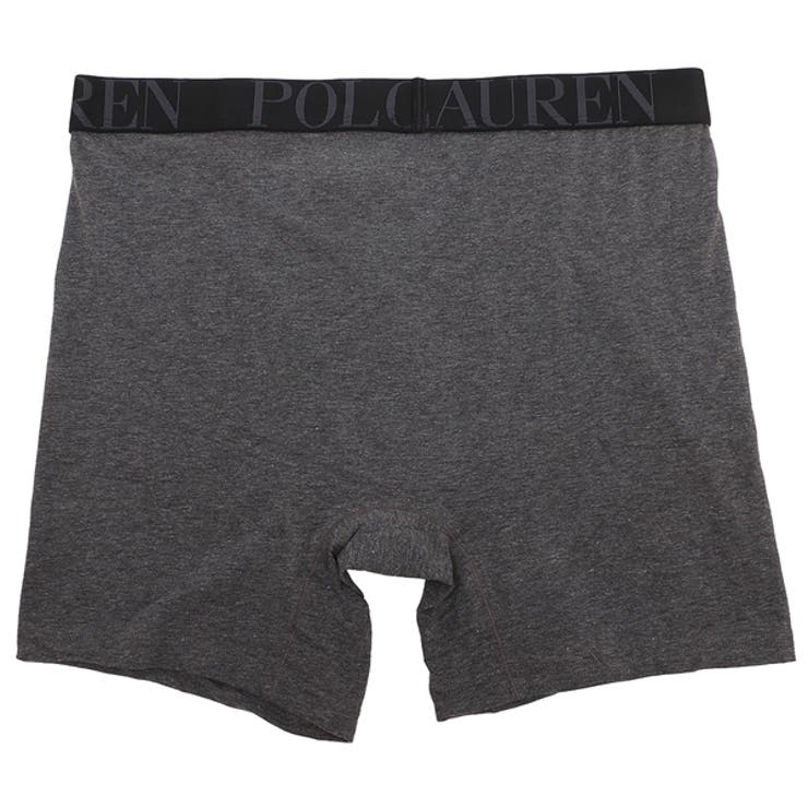 ポロラルフローレンインナーストレッチクラシックフィットボクサーブリーフ3枚セットレッドグレーメンズRALPHLAURENNWBBP3QC9