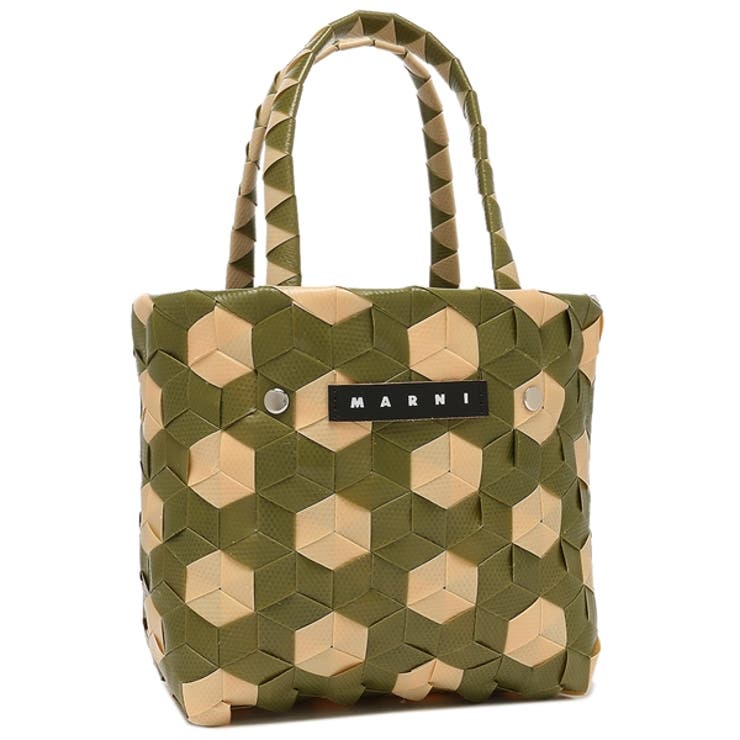 【新品未使用】MARNIかごトートバック MARNI マル二 マーケット フリンジ トートバッグ かごバッグ
