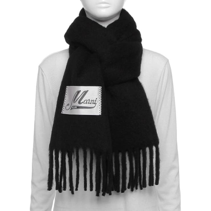 マルニ マフラー ロゴラベル | AXES | 詳細画像1 