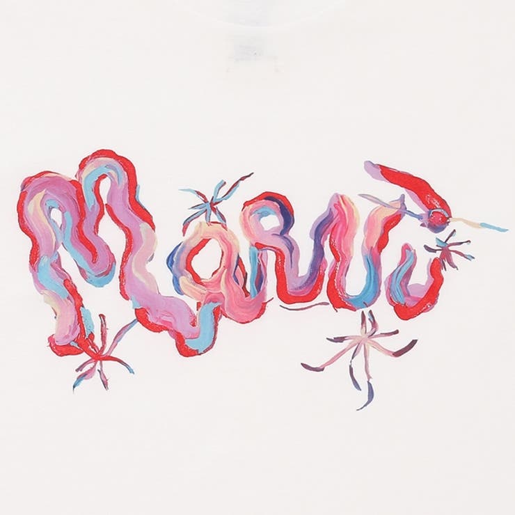 マルニTシャツWHIRLプリントコットンTシャツ半袖TシャツトップスホワイトメンズMARNIHUMU0223PBUSCV18MWW01