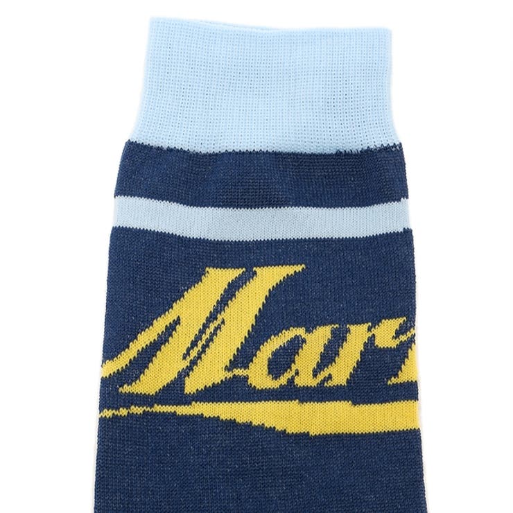 マルニ靴下ソックスネイビーマルチレディースMARNISKMC0149Q0UFC11900B60