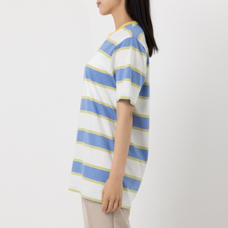 マルニTシャツ半袖カットソートップスパックTブルーホワイトメンズレディースMARNIHUMU0151EXUTC220STY06