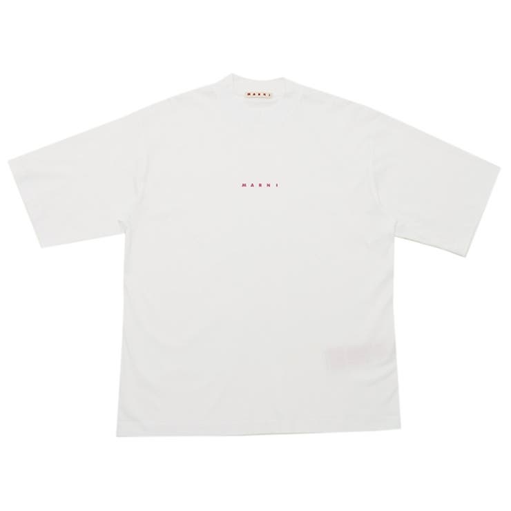 マルニTシャツカットソーオーガニックコットンホワイトレディースMARNITHJE0263P1USCS87L2W01