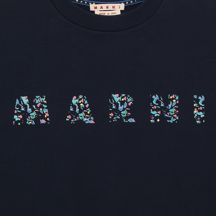 マルニスウェットオーガニックコットンロゴブルーメンズMARNIFUMU0074PDUSCW22FLB95