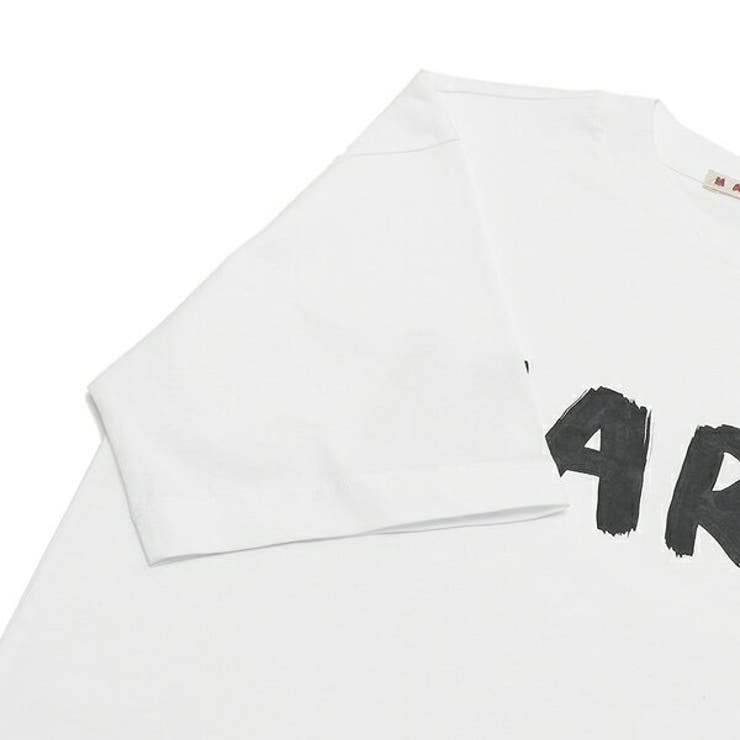マルニTシャツ半袖TシャツトップスホワイトレディースMARNITHJET49EPHUSCS11LOW01
