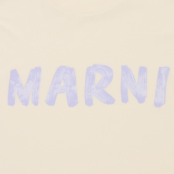 マルニTシャツ半袖TシャツトップスホワイトレディースMARNITHJET49EPHUSCS11LOW10