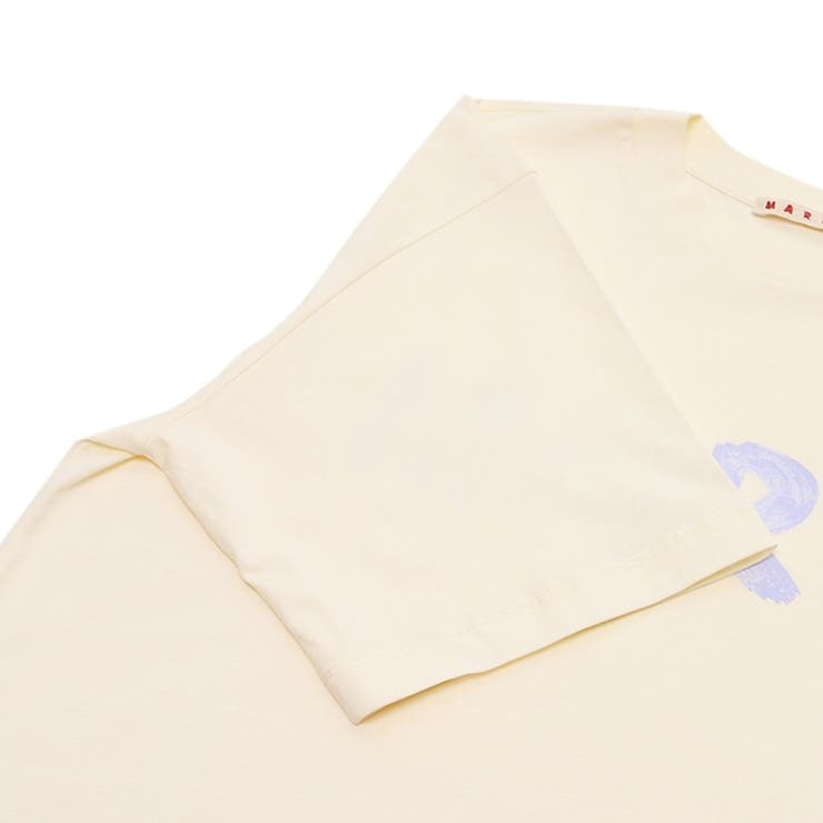 マルニTシャツ半袖TシャツトップスホワイトレディースMARNITHJET49EPHUSCS11LOW10