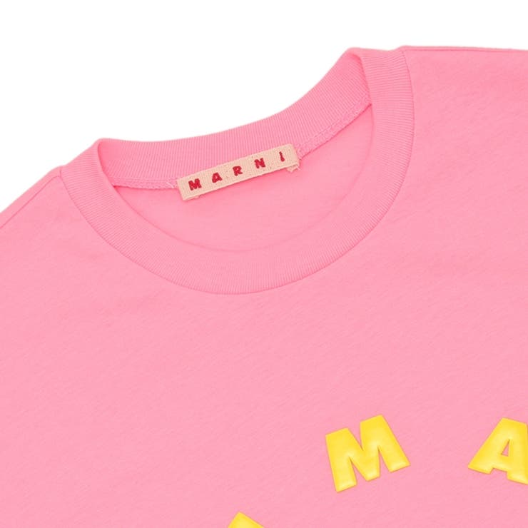 マルニTシャツカットソー子供服ピンクガールズMARNIM01069M00L9MT172U0M340