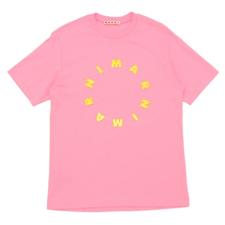 マルニTシャツカットソー子供服ピンクガールズMARNIM01069M00L9MT172U0M340