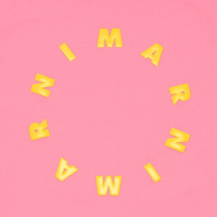 マルニTシャツカットソー子供服ピンクガールズMARNIM01069M00L9MT172U0M340