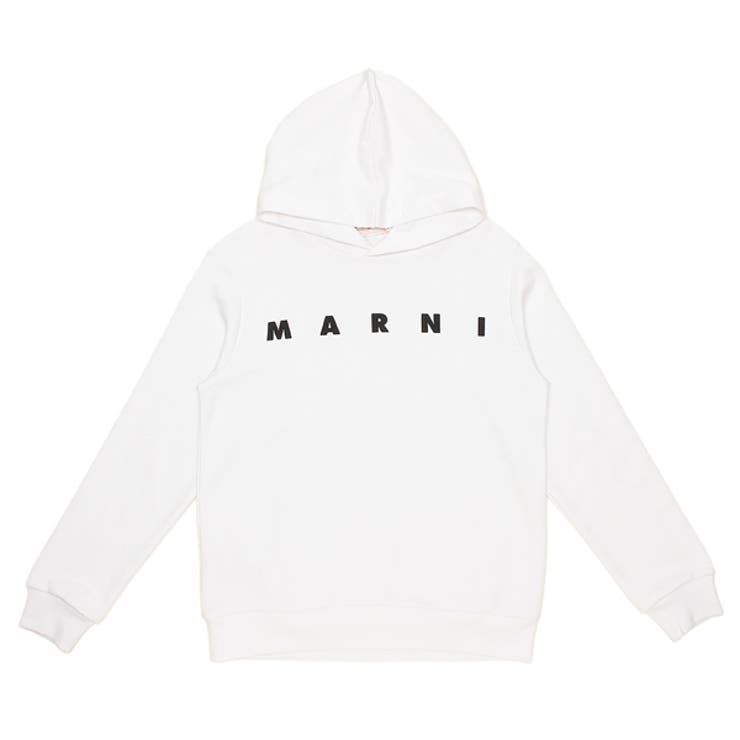 マルニパーカーフーディー子供服ホワイトガールズMARNIM01156M00NIMS119U0M100