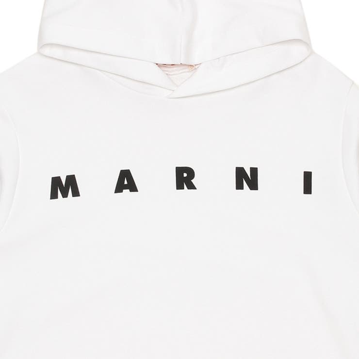 マルニパーカーフーディー子供服ホワイトガールズMARNIM01156M00NIMS119U0M100
