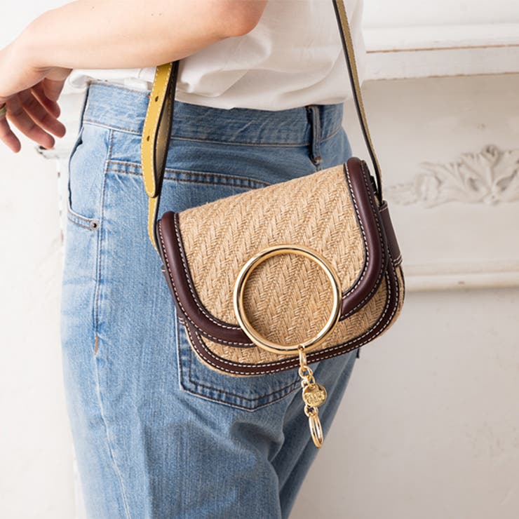 シーバイクロエ バケツバッグ ショルダー See by Chloé レザー バケツ