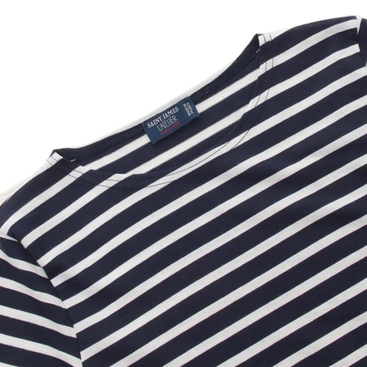 セントジェームスTシャツカットソーガラテアネイビーホワイトレディースST.JAMES4131
