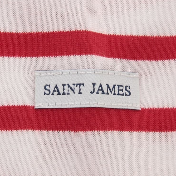 セントジェームスTシャツカットソーガラテアレッドホワイトレディースST.JAMES4131