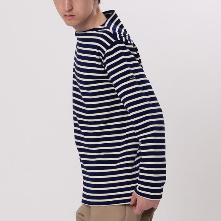 セントジェームスSAINTJAMES長袖ボーダーTシャツ2501MPGUILDORAギルド男女兼用バスクシャツMARINE/ECRUOUESSANT/ウエッソン後継モデル