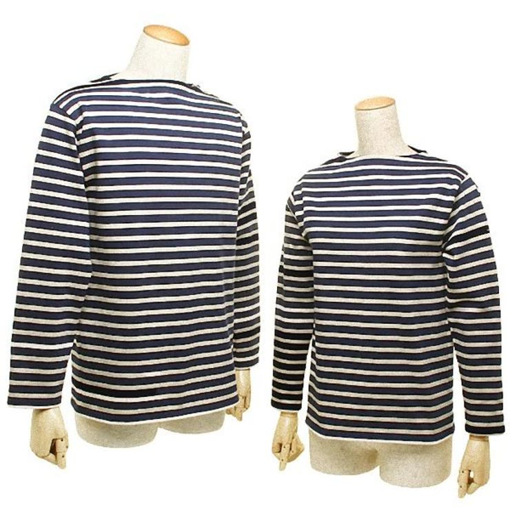 セントジェームスSAINTJAMES長袖ボーダーTシャツ2501MPGUILDORAギルド男女兼用バスクシャツMARINE/ECRUOUESSANT/ウエッソン後継モデル