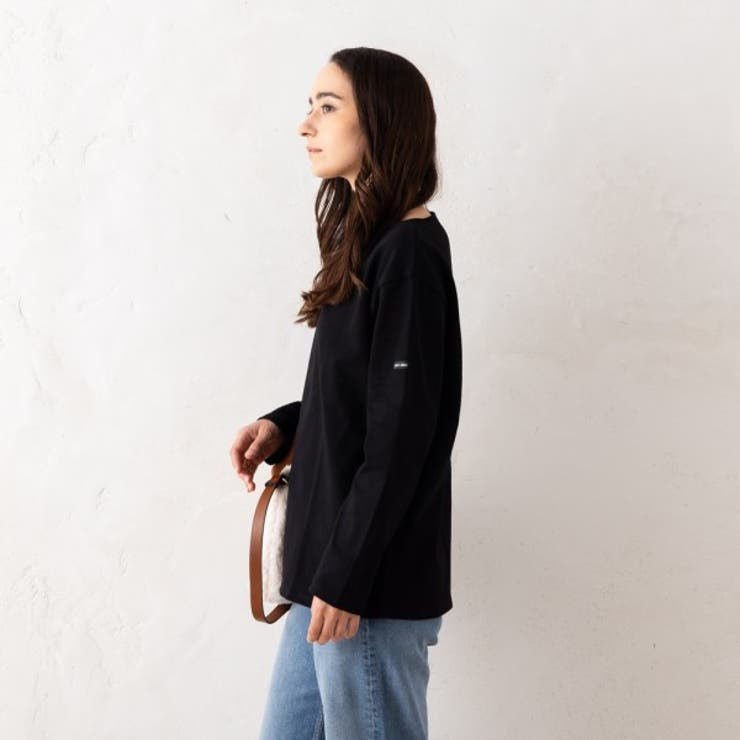 セントジェームスTシャツカットソーギルドブラックメンズレディースユニセックスST.JAMES2503