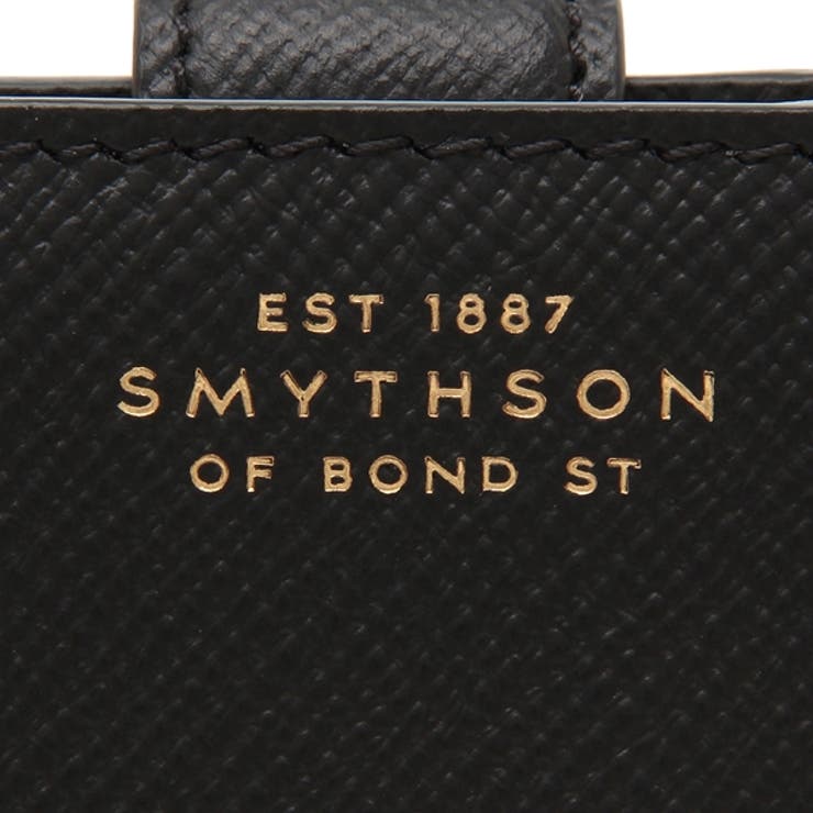 スマイソン二つ折り財布パナマブラックレディースSMYTHSON1029594