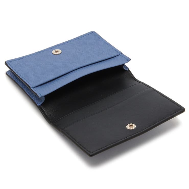 スマイソンカードケースパナマブルーレディースSMYTHSON1200938