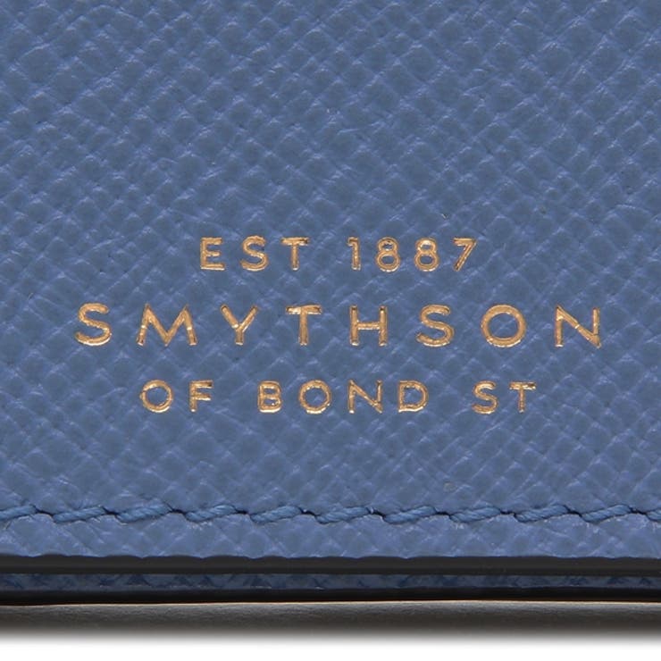 スマイソンカードケースパナマブルーレディースSMYTHSON1200938