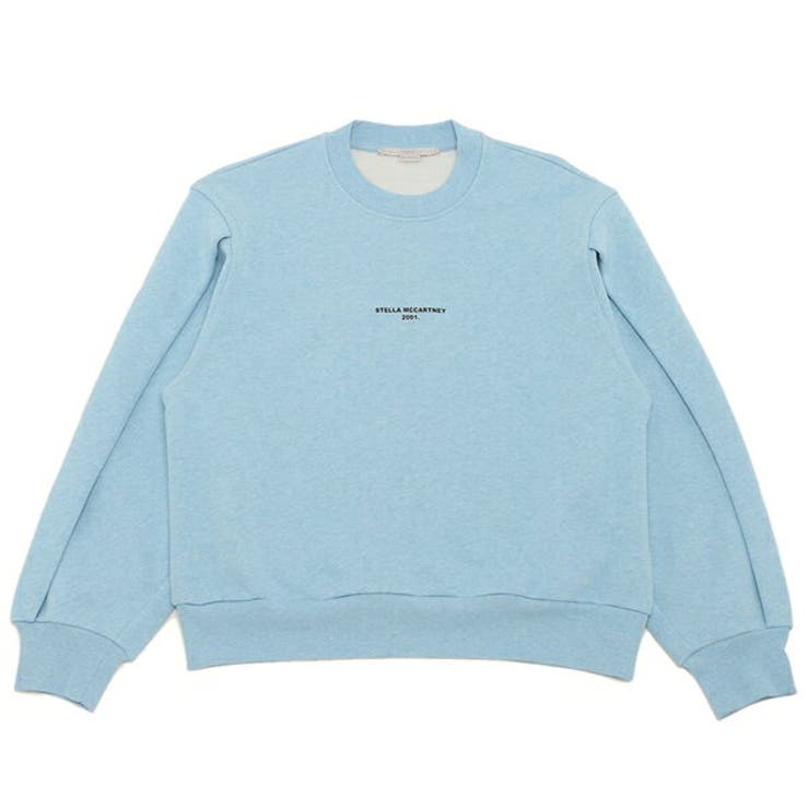 ステラマッカートニートップススウェットロゴブルーレディースSTELLAMcCARTNEY603659SOW784210