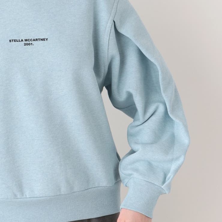ステラマッカートニートップススウェットロゴブルーレディースSTELLAMcCARTNEY603659SOW784210