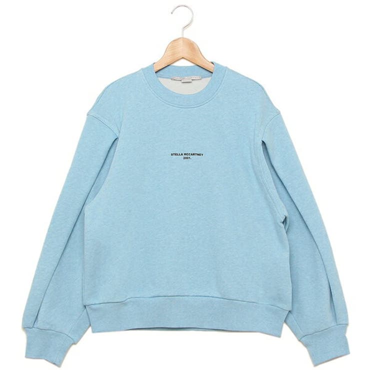 ステラマッカートニートップススウェットロゴブルーレディースSTELLAMcCARTNEY603659SOW784210
