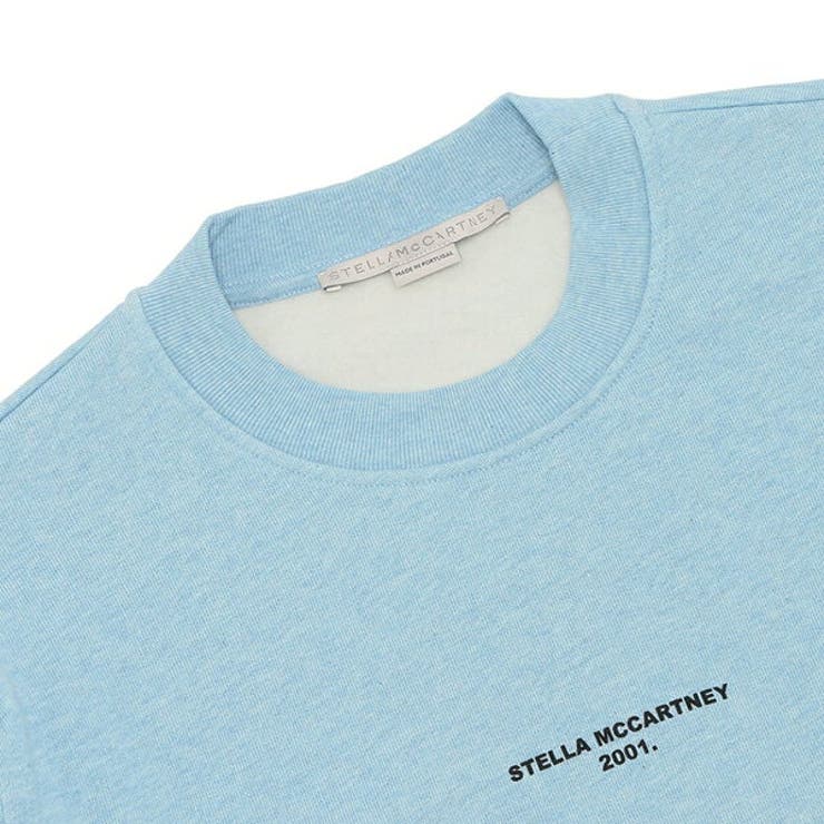 ステラマッカートニートップススウェットロゴブルーレディースSTELLAMcCARTNEY603659SOW784210