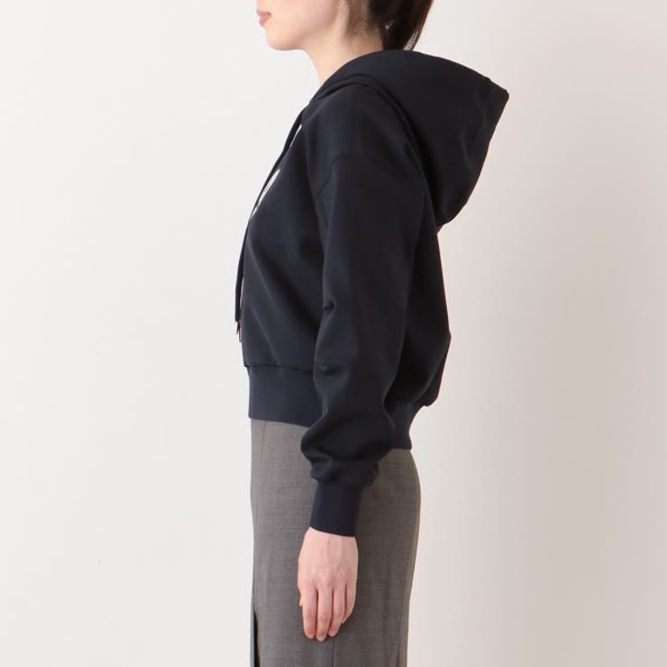 ステラマッカートニーパーカーフーディーロゴネイビーレディースSTELLAMcCARTNEY603682SPW054000