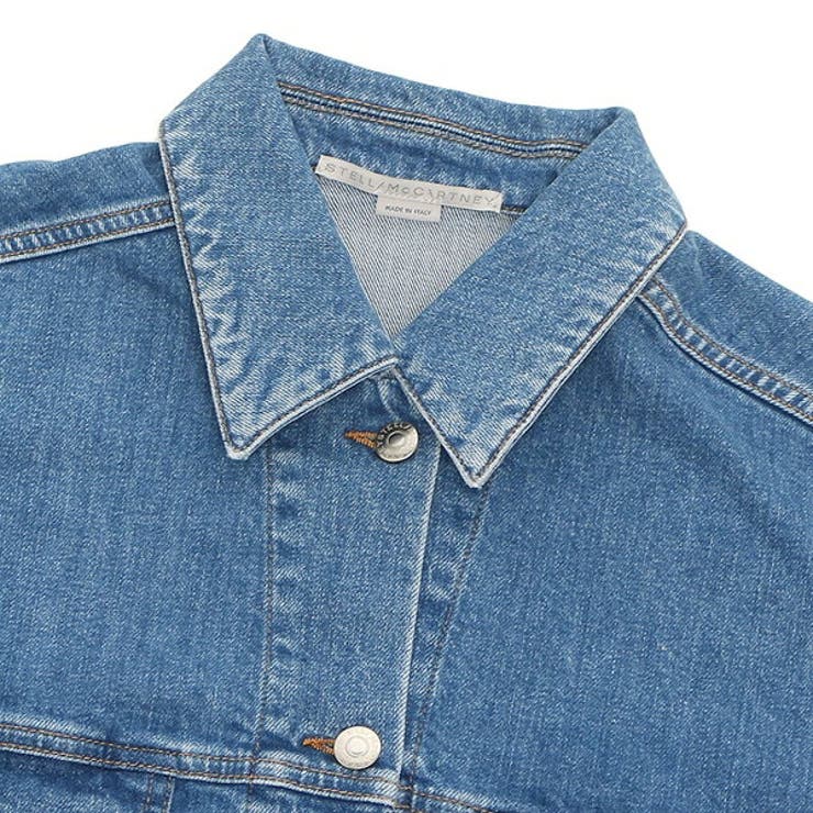 ステラマッカートニートップスジャケットディップフェーデッドデニムブルーレディースSTELLAMcCARTNEY603705SOH454090