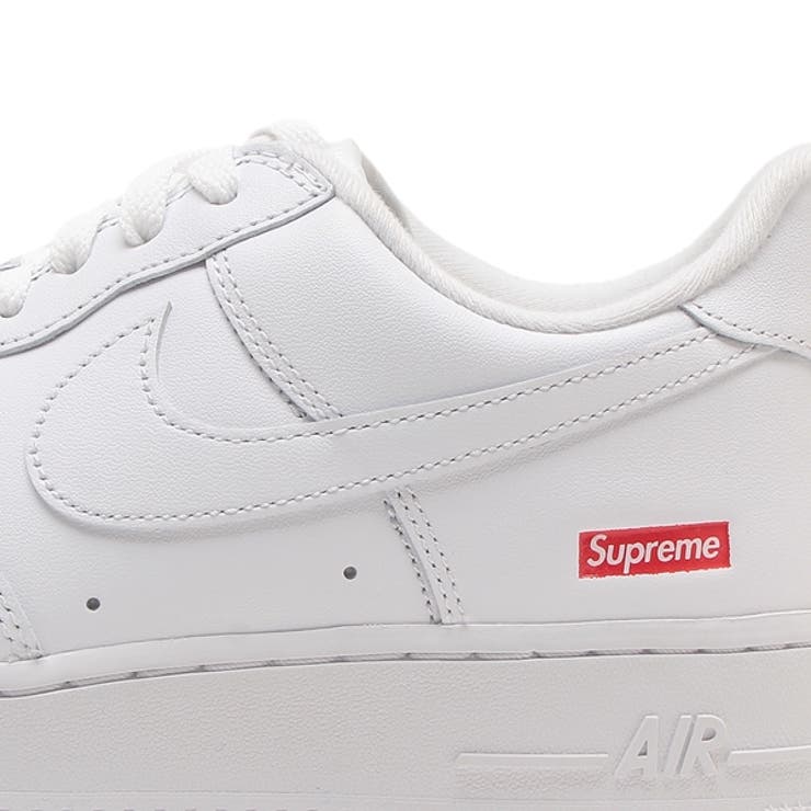 シュプリームスニーカーナイキエアフォース1ホワイトメンズSUPREMEAF_001WHT