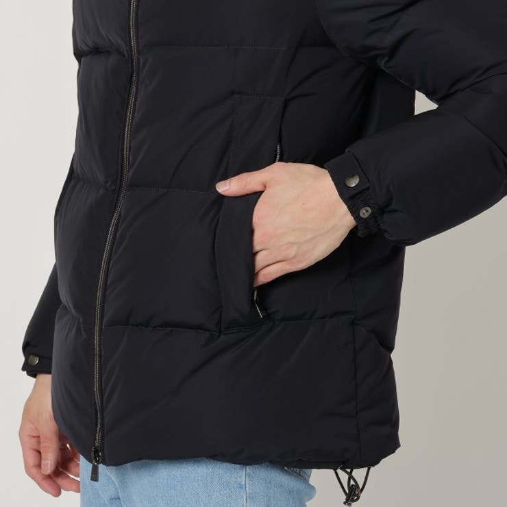 数回使用 20aw M タトラス アンガラ マキシ ダウン コート 黒系