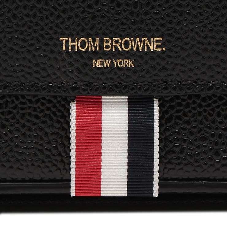 トムブラウンショルダーバッグリポーターブラックメンズTHOMBROWNEMAG143B00198001