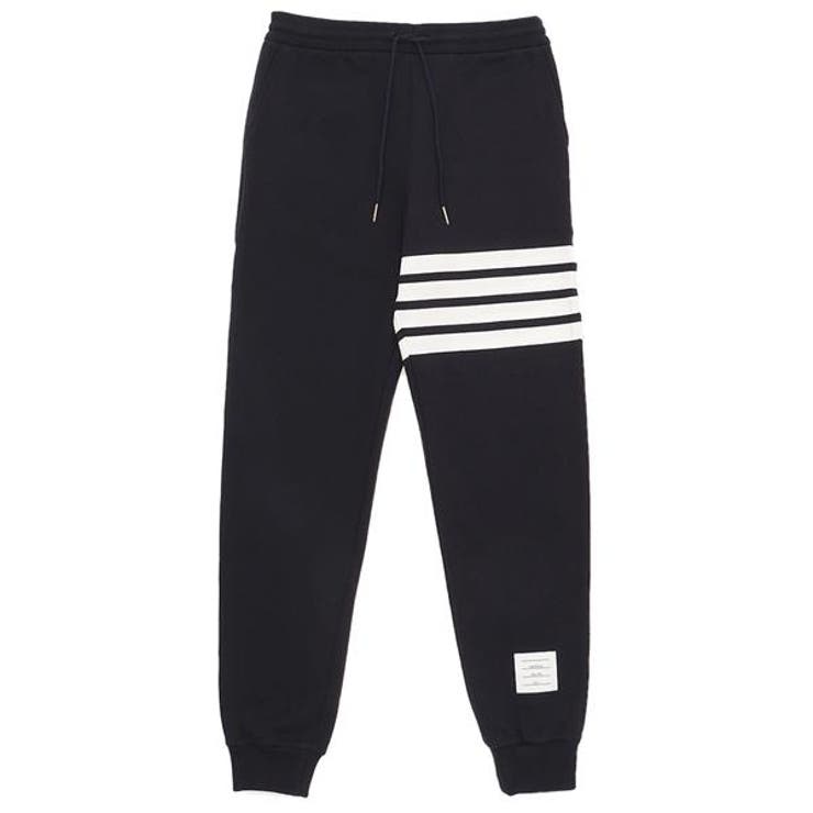 現行モデル トムブラウン Thom Browne パンツ ネイビー サイド 現行モデル トムブラウン Thom Browne パンツ ネイビー サイド