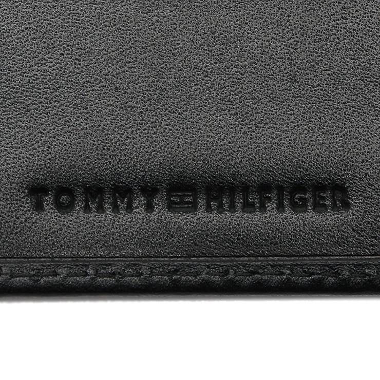 トミーヒルフィガー二つ折り財布ウェルスレイブラックメンズTOMMYHILFIGER31TL25X005001