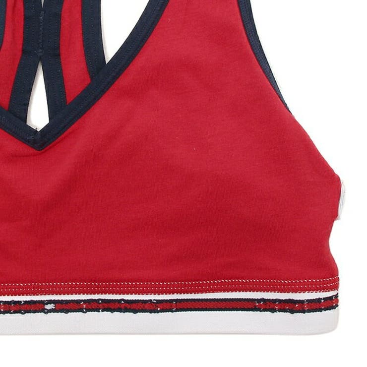 トミーヒルフィガーアウトレットブラレットアンダーウェアスポーツブラレッドレディースTOMMYHILFIGER76A2550611