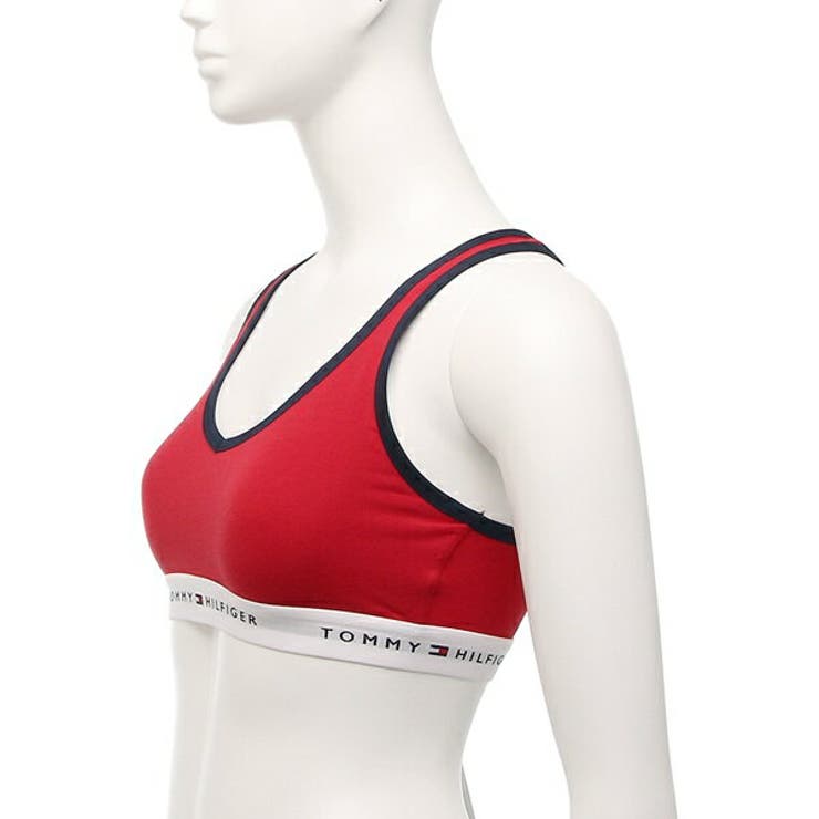 トミーヒルフィガーアウトレットブラレットアンダーウェアスポーツブラレッドレディースTOMMYHILFIGER76A2550611