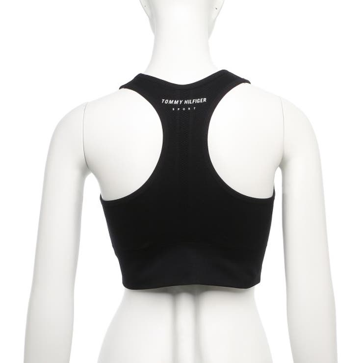 トミーヒルフィガーインナースポーツブラスポーツウェアブラックレディースTOMMYHILFIGERTP2T0505BLK