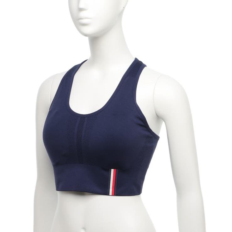 トミーヒルフィガーインナースポーツブラスポーツウェアネイビーレディースTOMMYHILFIGERTP2T0505NVY