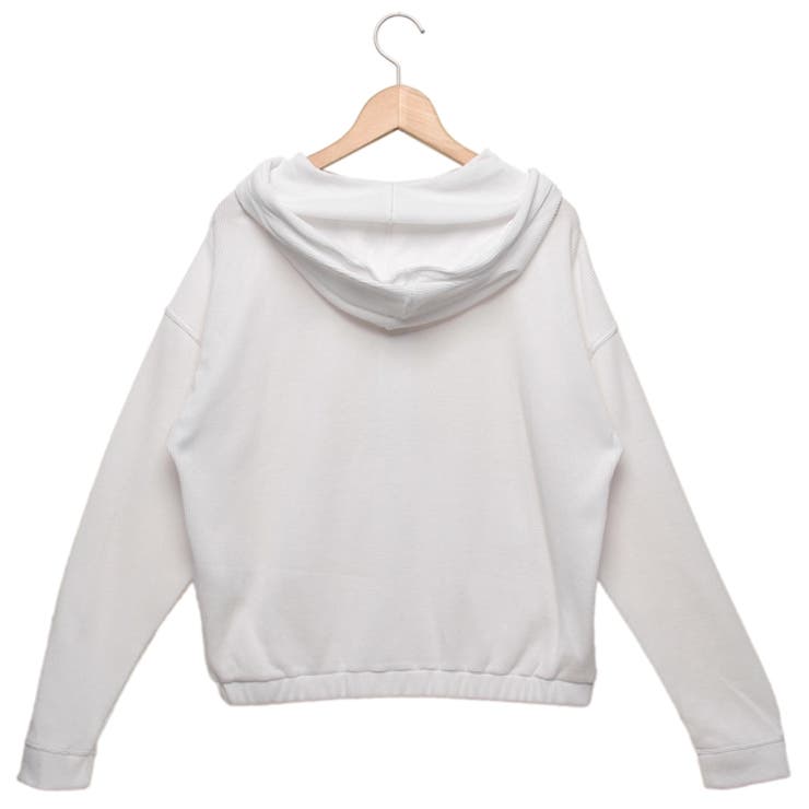 トミーヒルフィガージャケットフルジップフーディージャケットホワイトレディースTOMMYHILFIGERTP35106JWHT