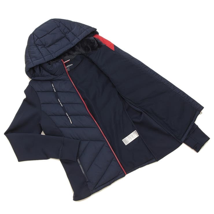 トミーヒルフィガージャケットパデッドジャケットネイビーレディースTOMMYHILFIGERTP35119JNAVY