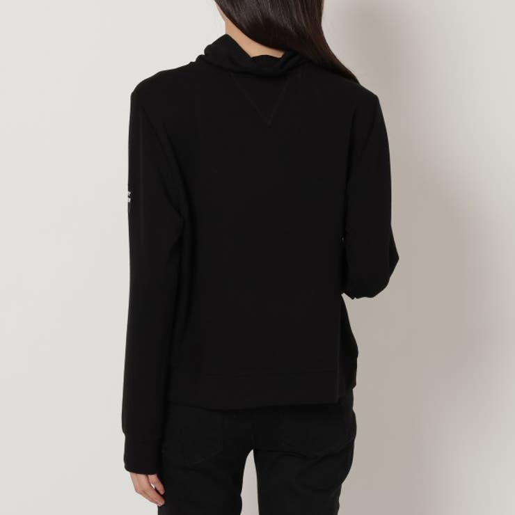 トミーヒルフィガーTシャツカットソートレーナースウェットプルオーバーブラックレディースTOMMYHILFIGERTP3T1009BLK