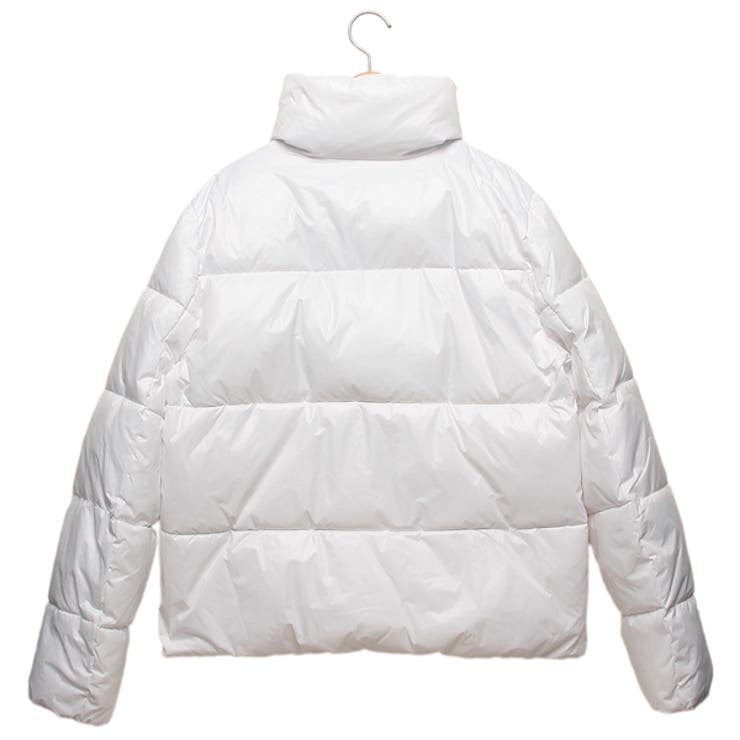 トミーヒルフィガージャケットパッファージャケットホワイトレディースTOMMYHILFIGERTP45193JWHT