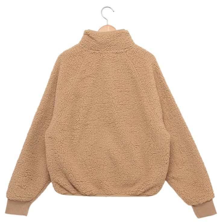 トミーヒルフィガースウェットラグランプルオーバーベージュレディースTOMMYHILFIGERTP4T1192CARAMEL