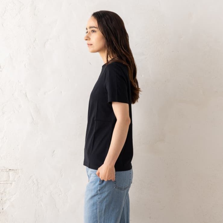 トリーバーチ Tシャツ ブラック[品番：AXEB0027759]｜AXES