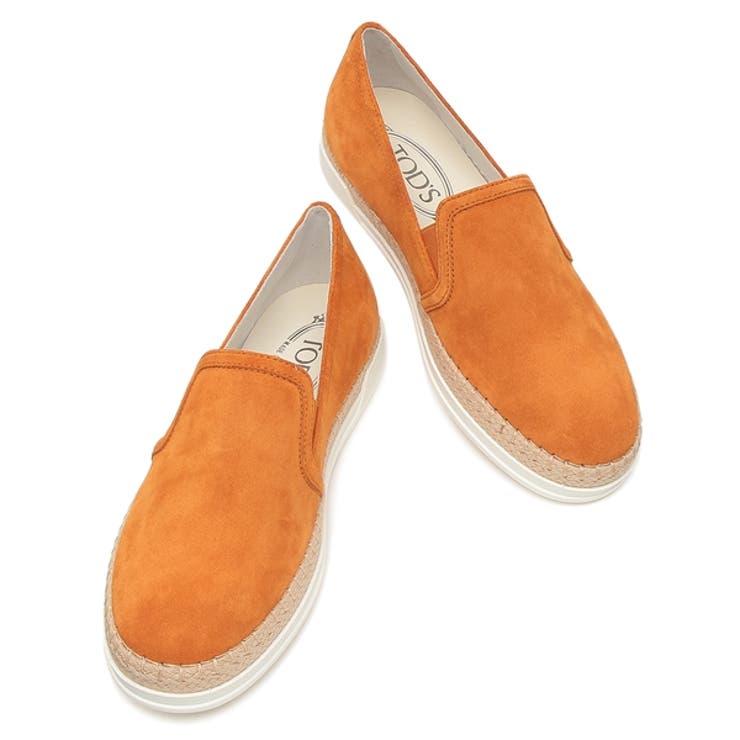 トッズスニーカーオレンジレディースTOD'SXXW0TV0J97ZHG0G613