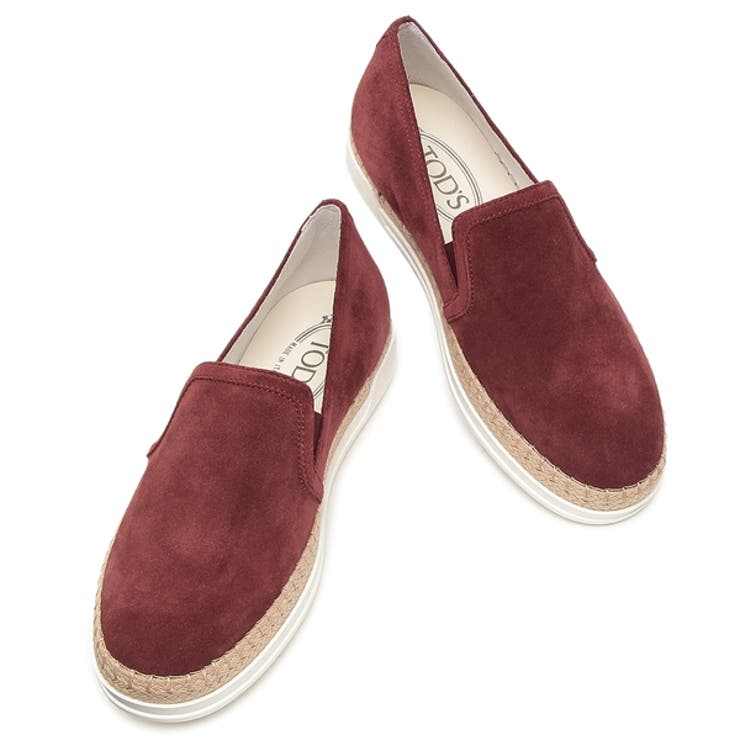 トッズスニーカーワインレッドレディースTOD'SXXW0TV0J97ZHG0R600