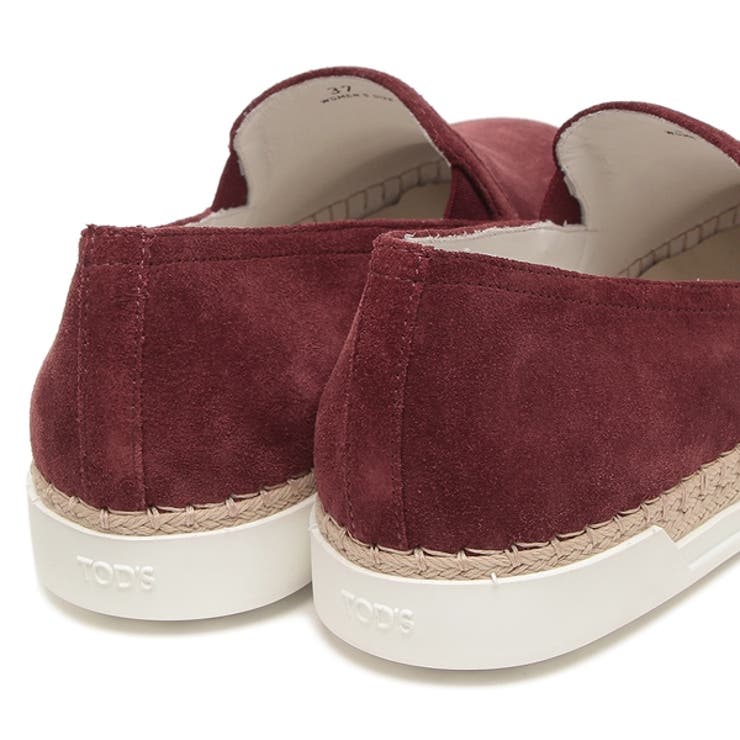 トッズスニーカーワインレッドレディースTOD'SXXW0TV0J97ZHG0R600