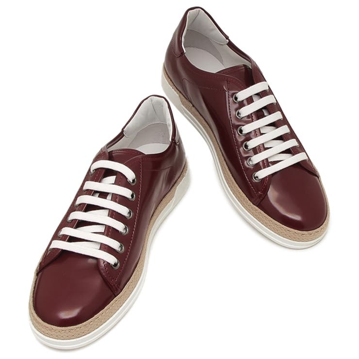 トッズスニーカーワインレッドレディースTOD'SXXW0VB0I31ZDHQR008